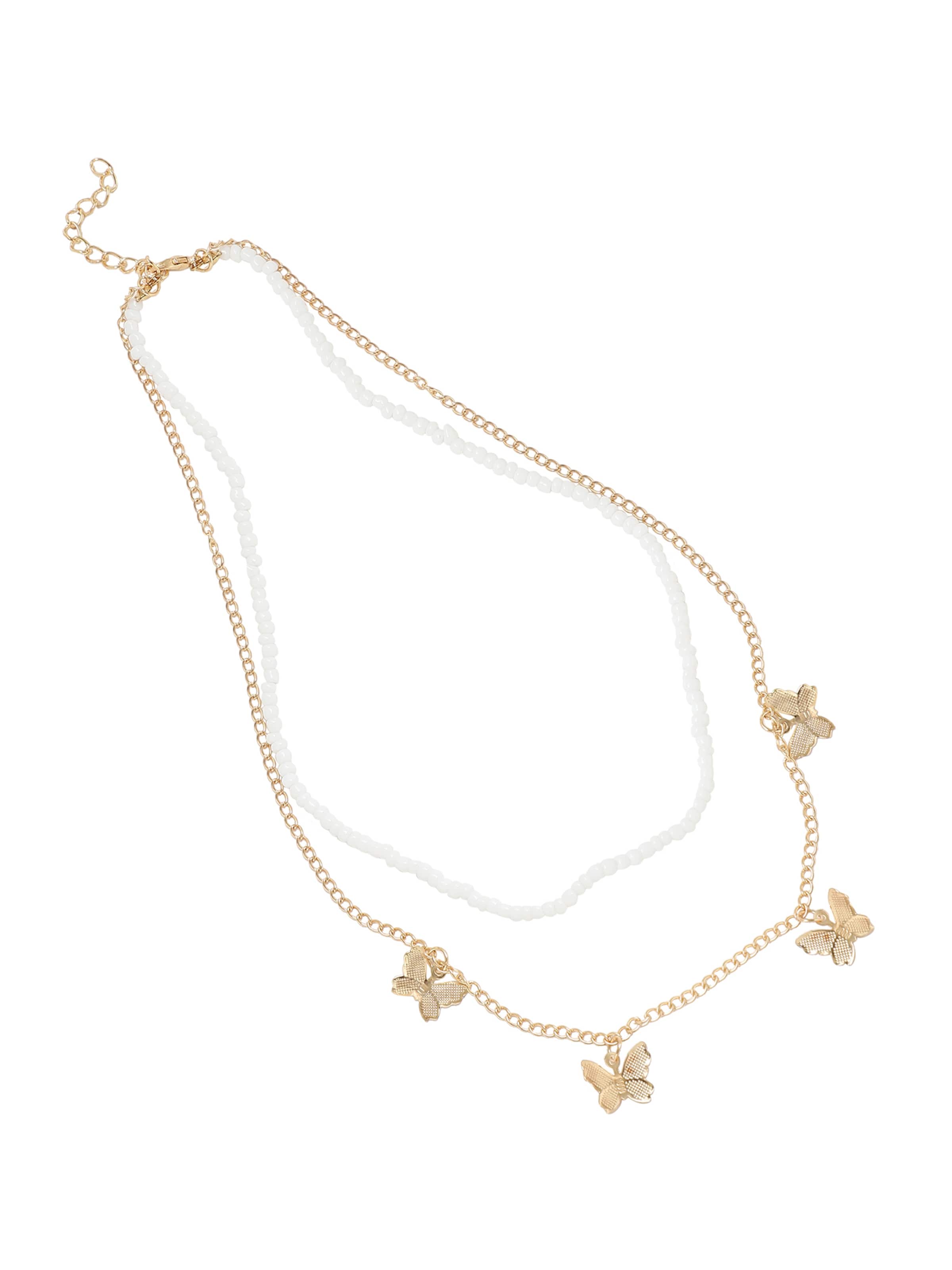 SOHI Łańcuszek 'Nanki' w kolorze złoty: przód