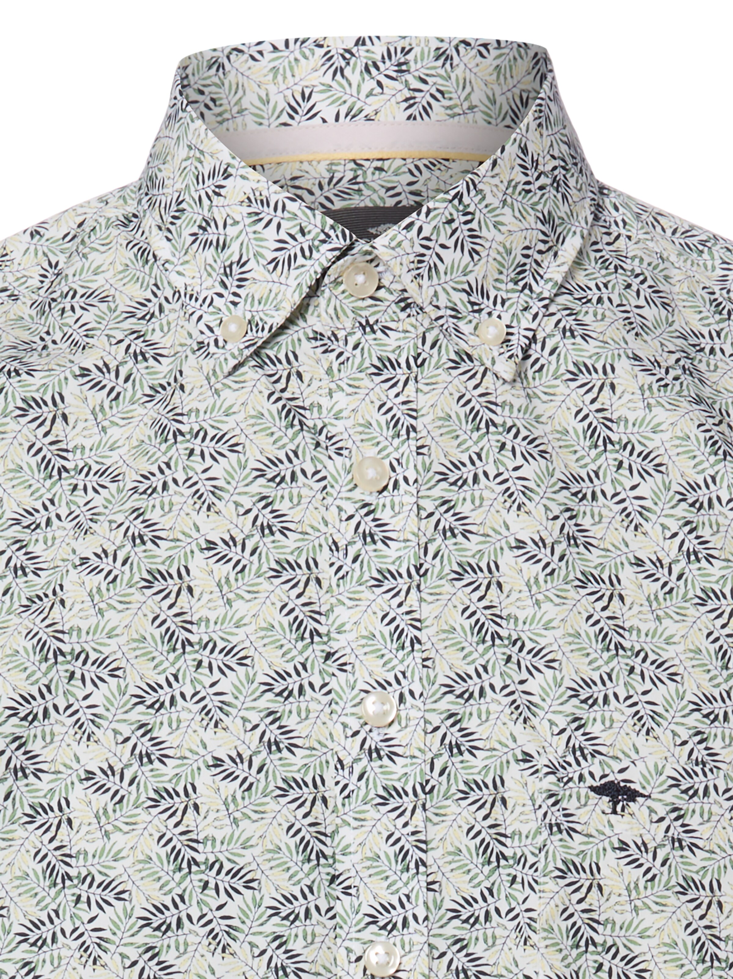 FYNCH-HATTON Regular fit Button Up Shirt in Green