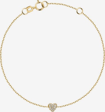FAVS Armband in Gelb: Vorderseite