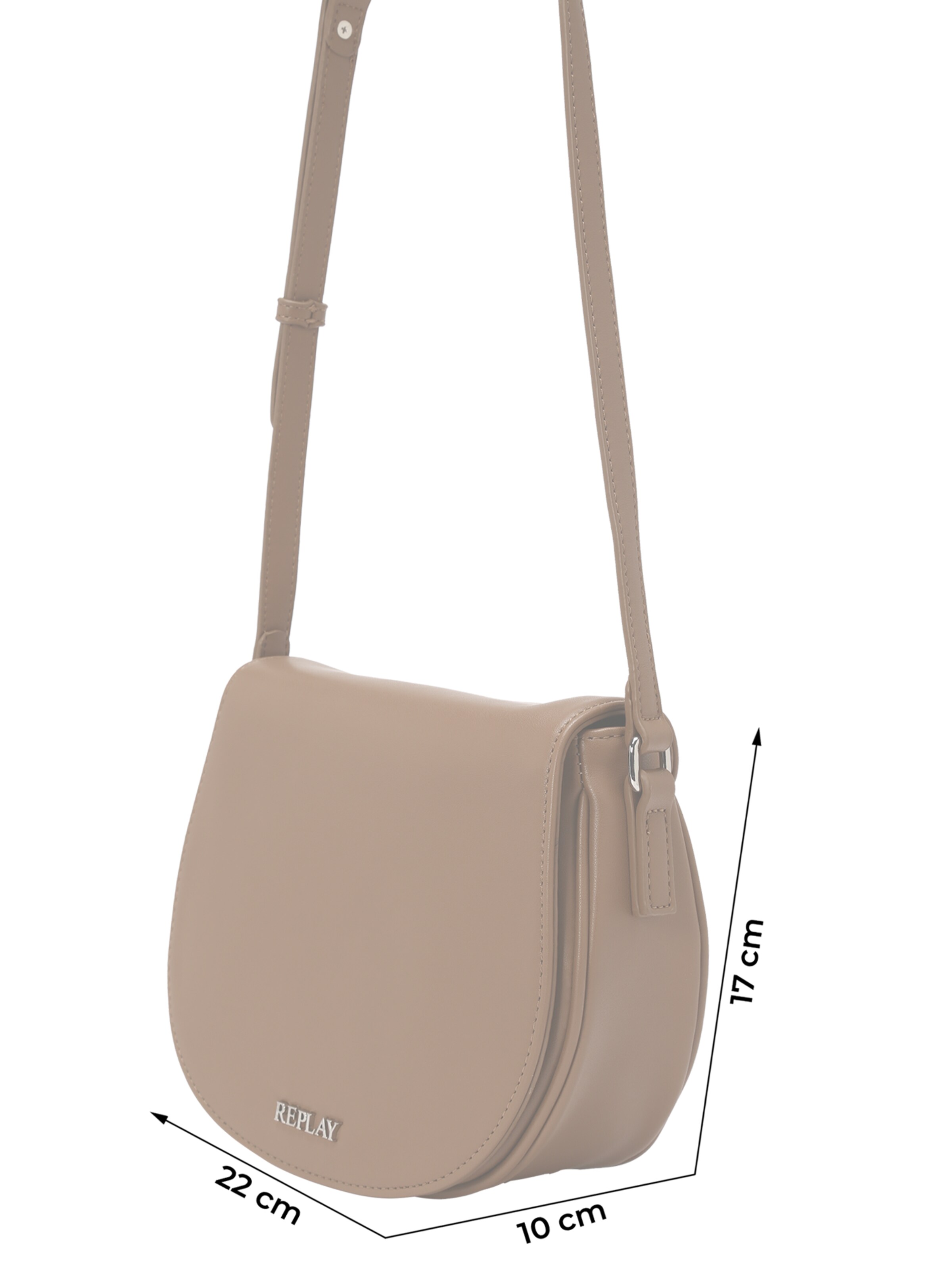 REPLAYTorba preko ramena - bež boja