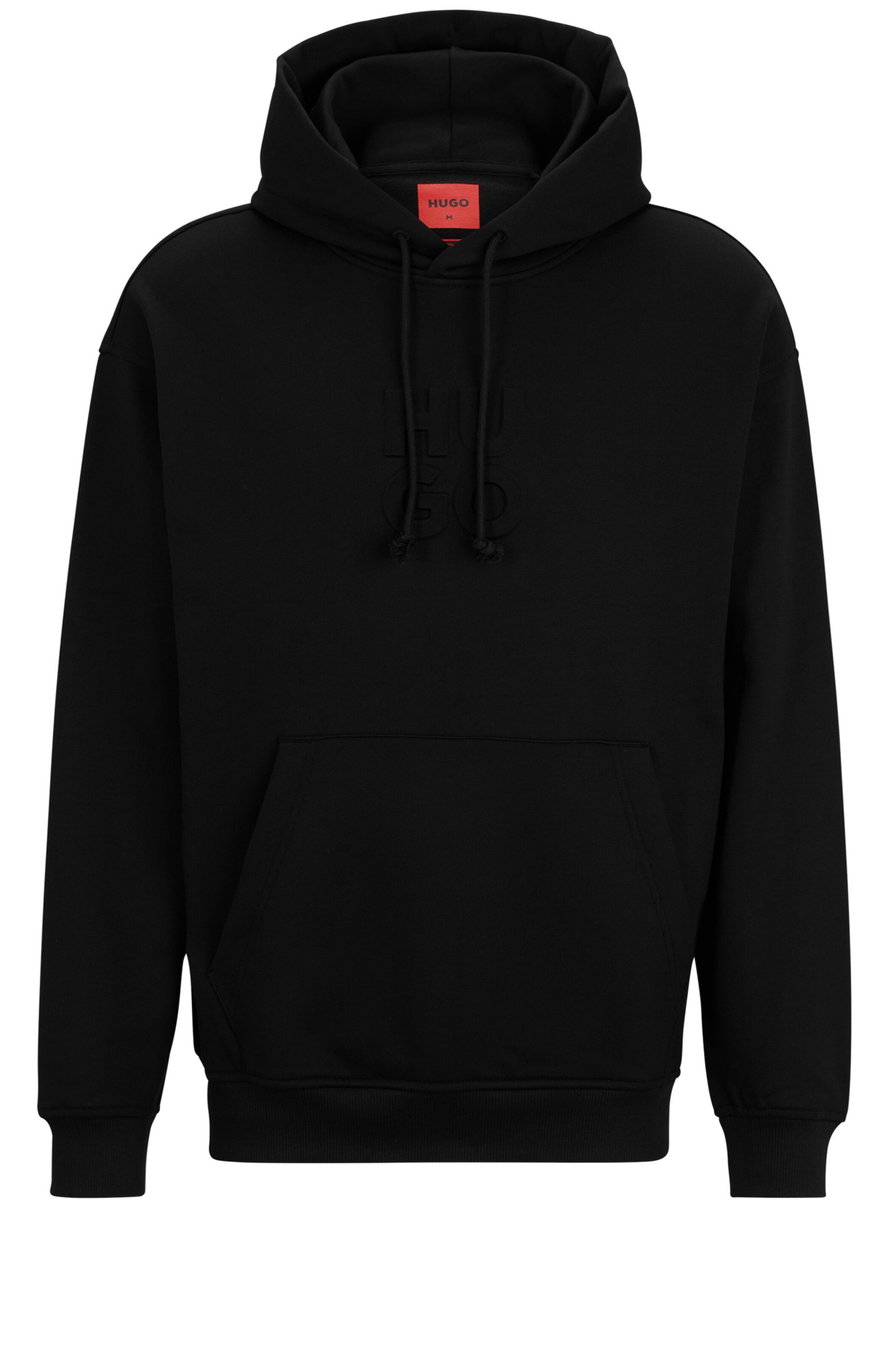 HUGO Bluzka sportowa 'Dokras' w kolorze czarny: przód