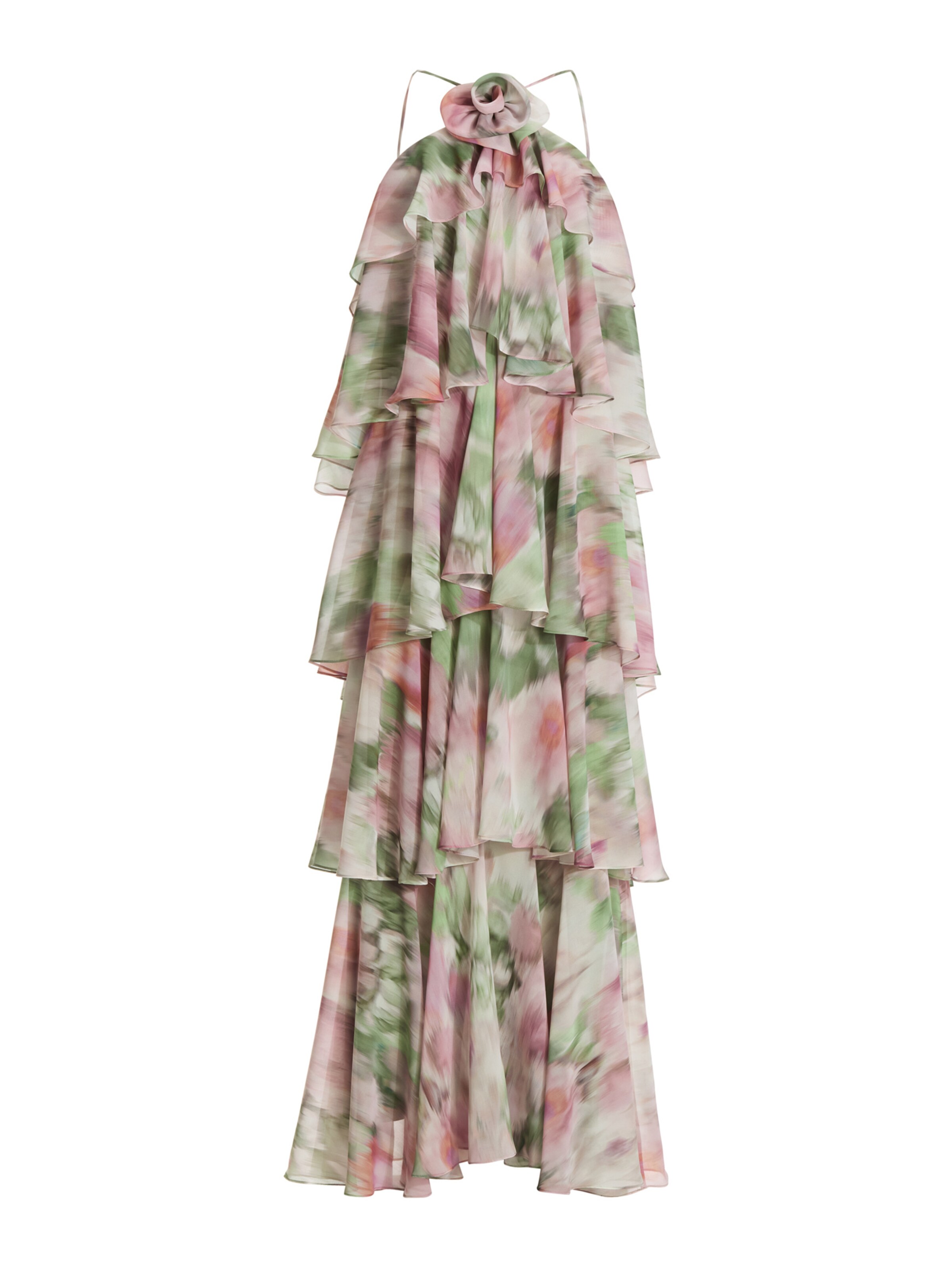 SWING Evening Dress in Green: front