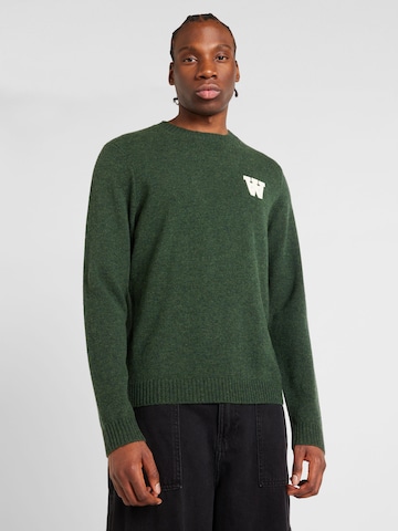 WOOD WOOD Sweater 'Tay' in Green: front