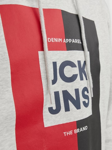 Sweat-shirt 'Oscar' JACK & JONES en gris