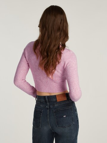 Pull-over Tommy Jeans en rose