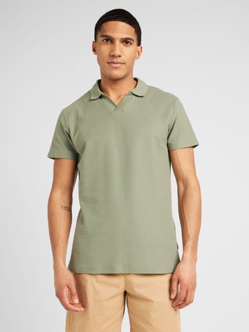 Casual Friday - Camisa 'Tristan' em verde: frente