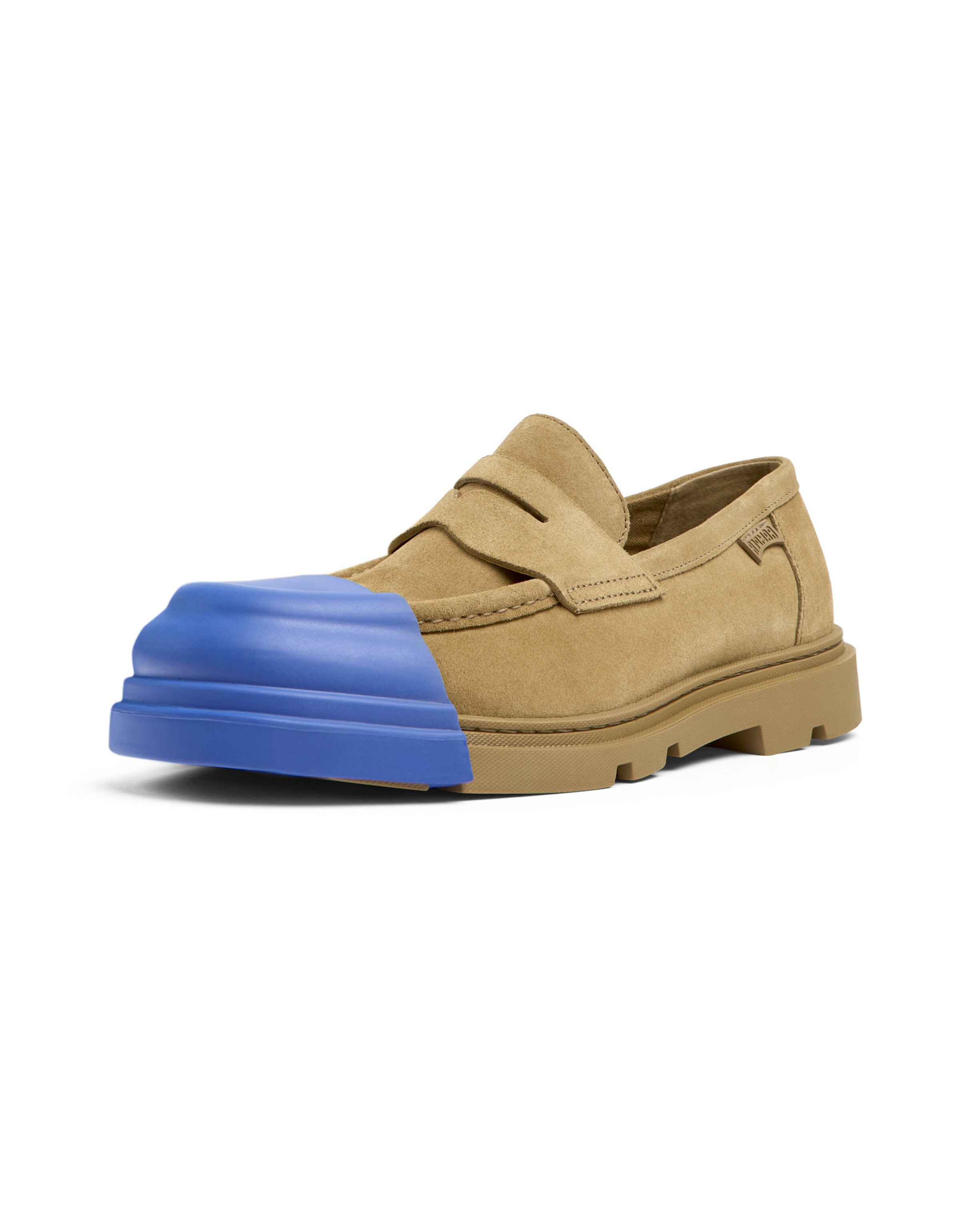 CAMPER Slipper 'Junction' in Braun: Vorderseite