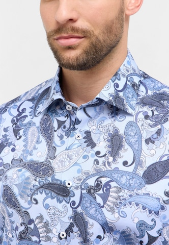 ETERNA Comfort fit Zakelijk overhemd in Blauw