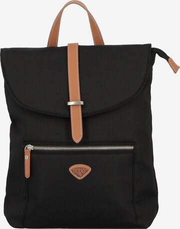 Jump Backpack 'Etretat' in Black: front