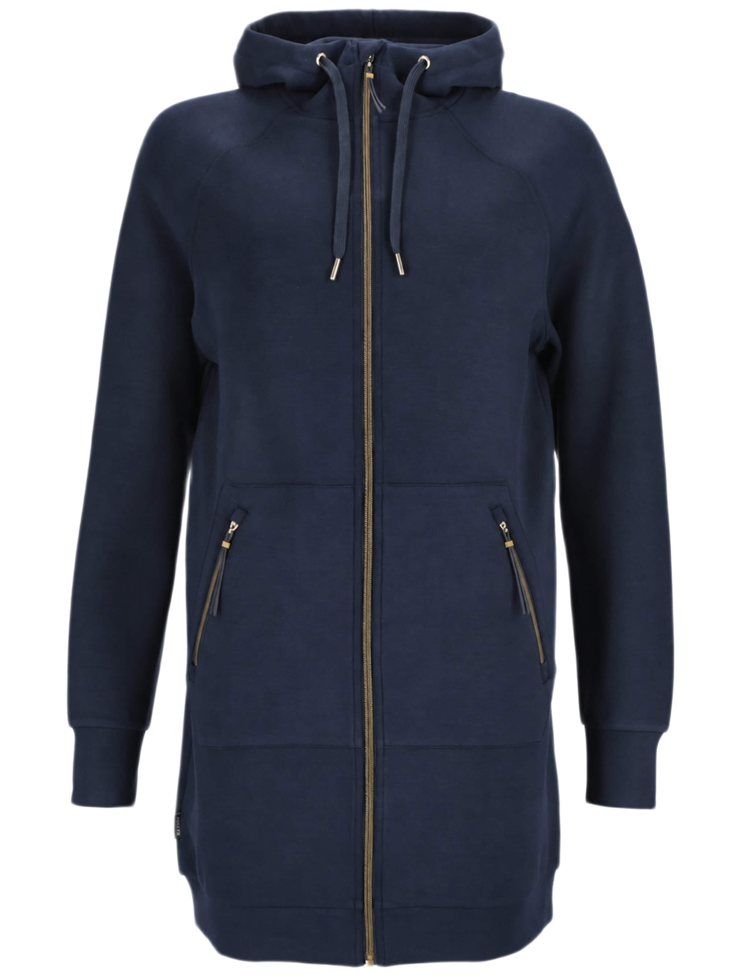 Seaside Sweatjacke 'Lounge'‌‌‌‌ in Blau: Vorderseite