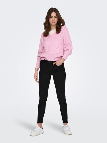 JDY Pullover 'Justy' in Pink
