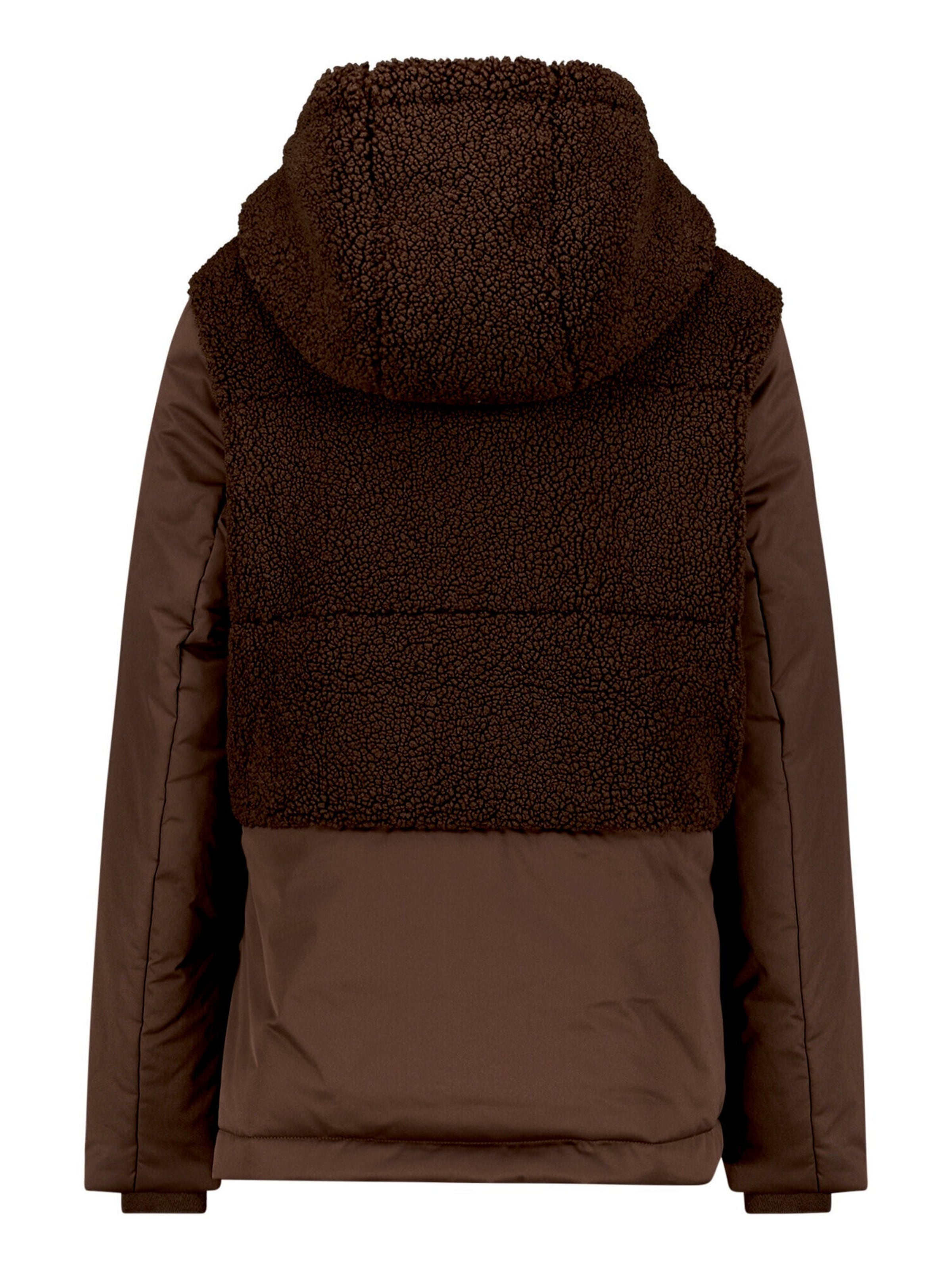 Cartoon Winterjas in Bruin