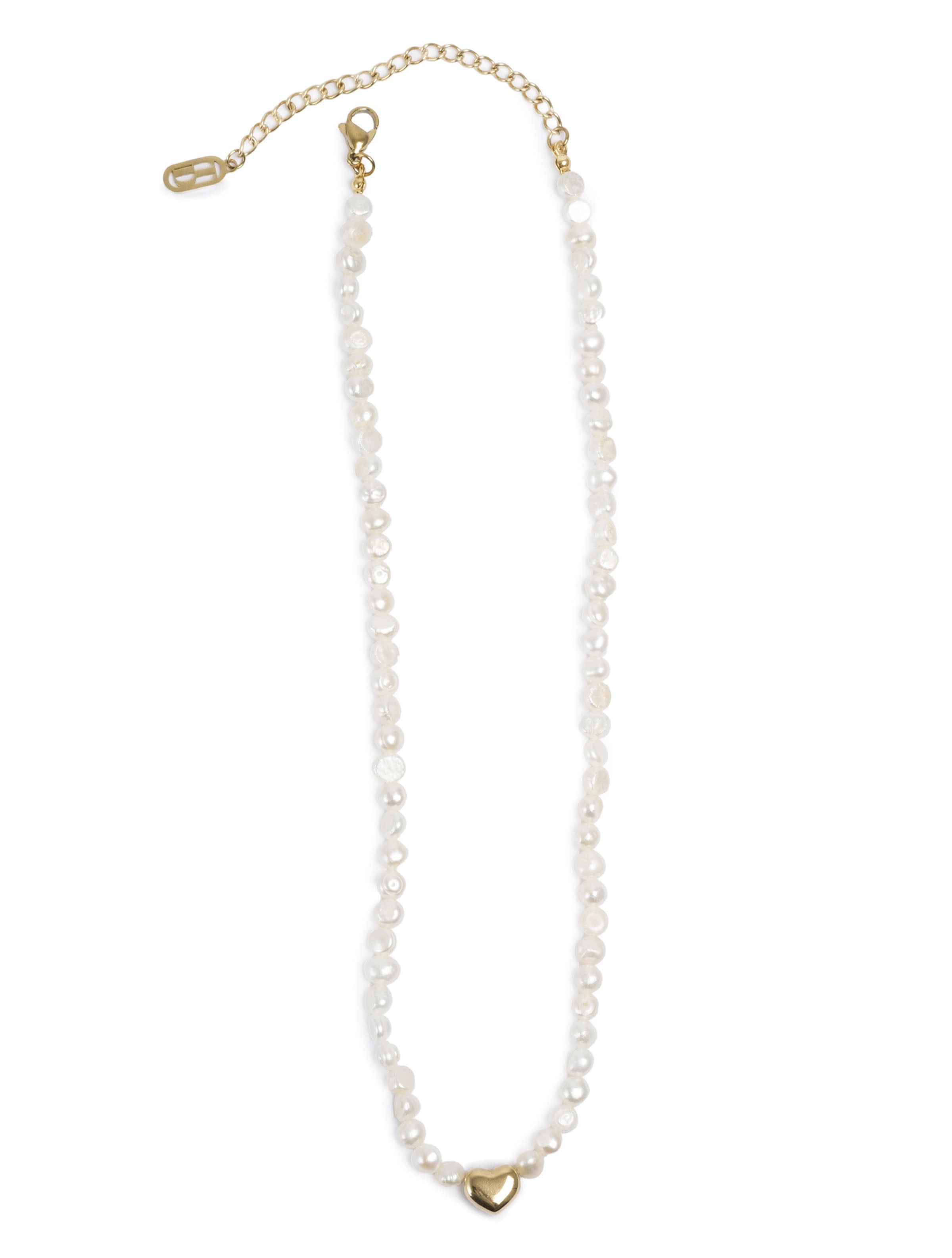 Chaîne 'Tone Damli  - Love' A&C Oslo – Nordic Design Jewellery en blanc : devant