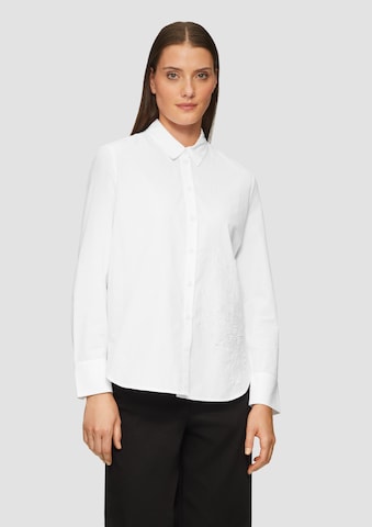 s.Oliver BLACK LABEL Blouse in White: front