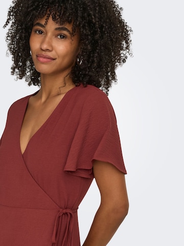 ONLY - Vestido 'ONLLuca' en rojo