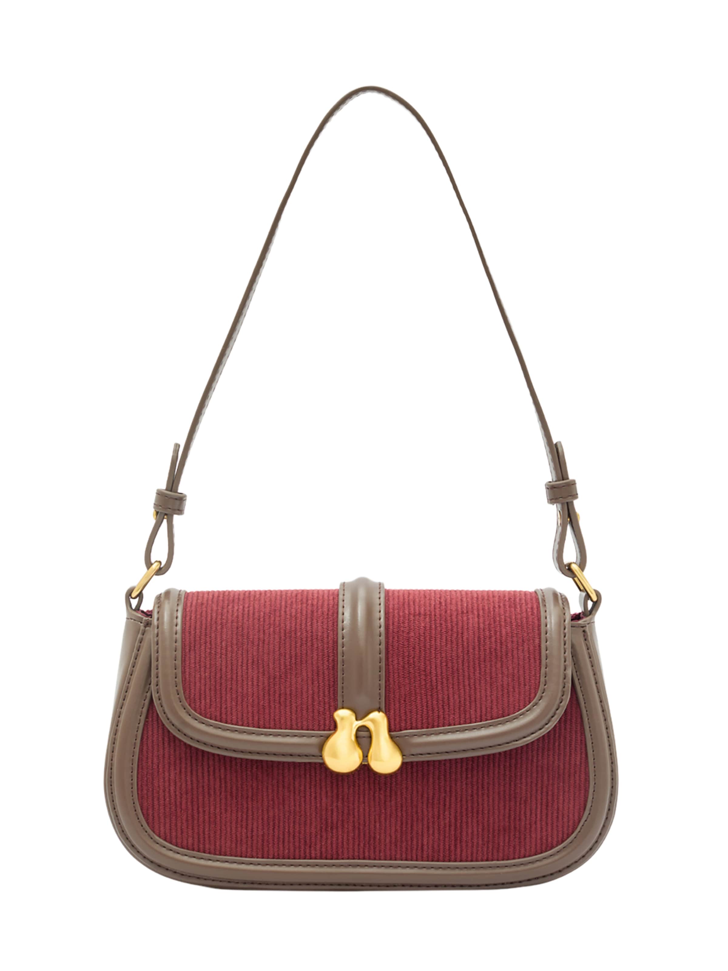 Borsa a spalla 'BOBBY' di NALì in rosso: frontale