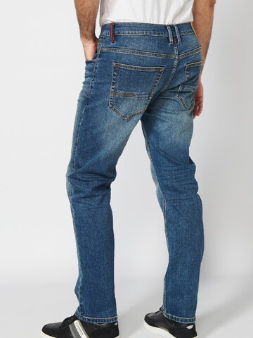 KOROSHI Regular Jeans in Blau