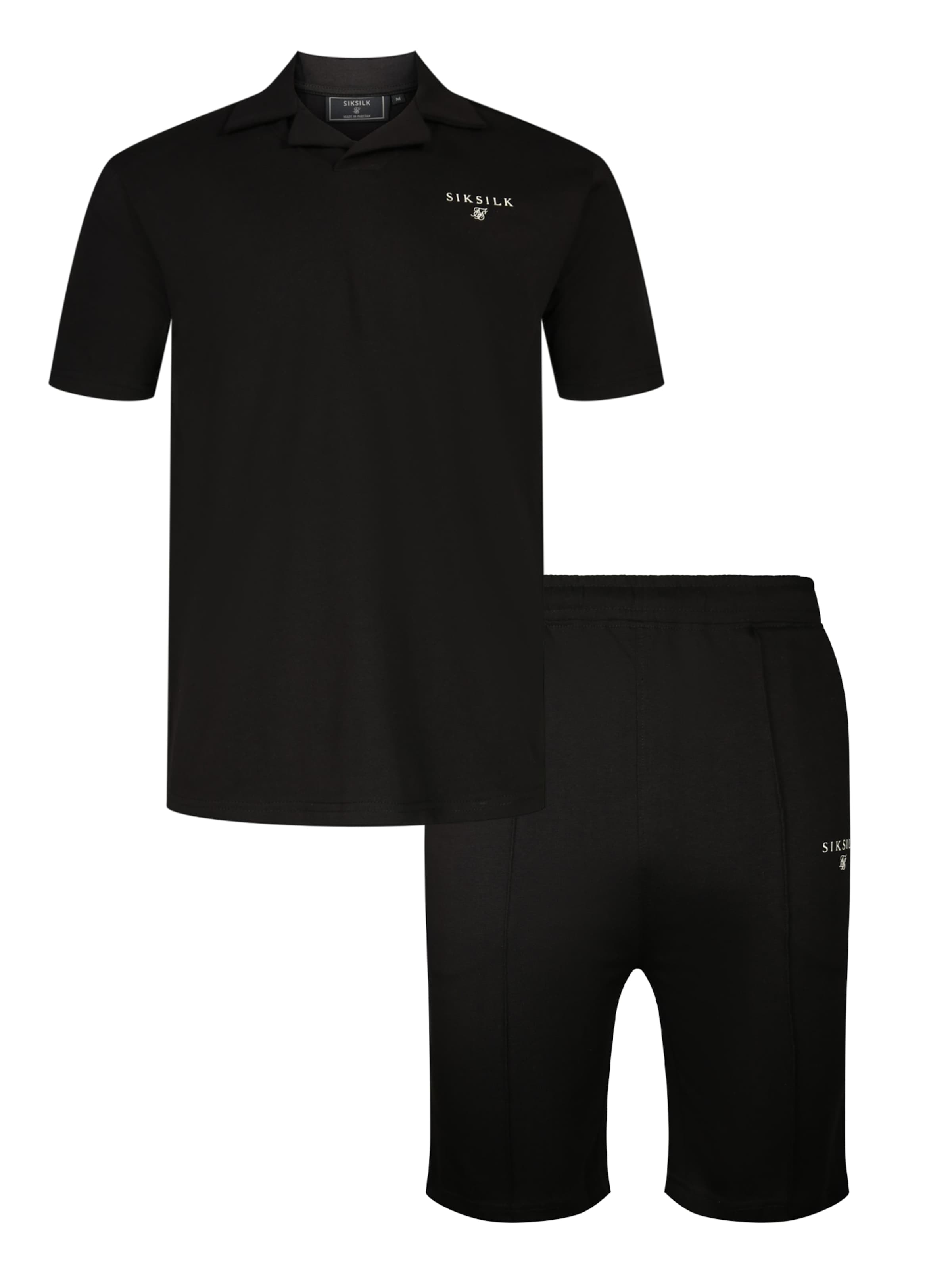 SikSilk Sports Suit in L in Black, Item view