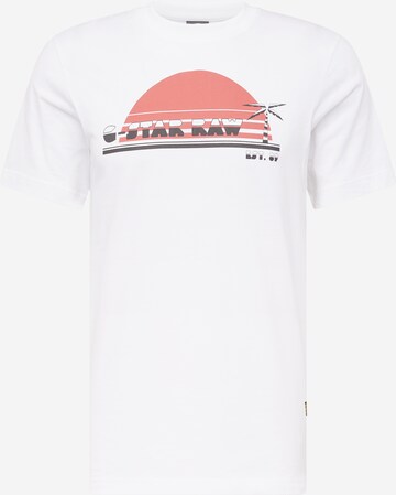 G-Star RAW Shirt 'Sunrise' in White: front