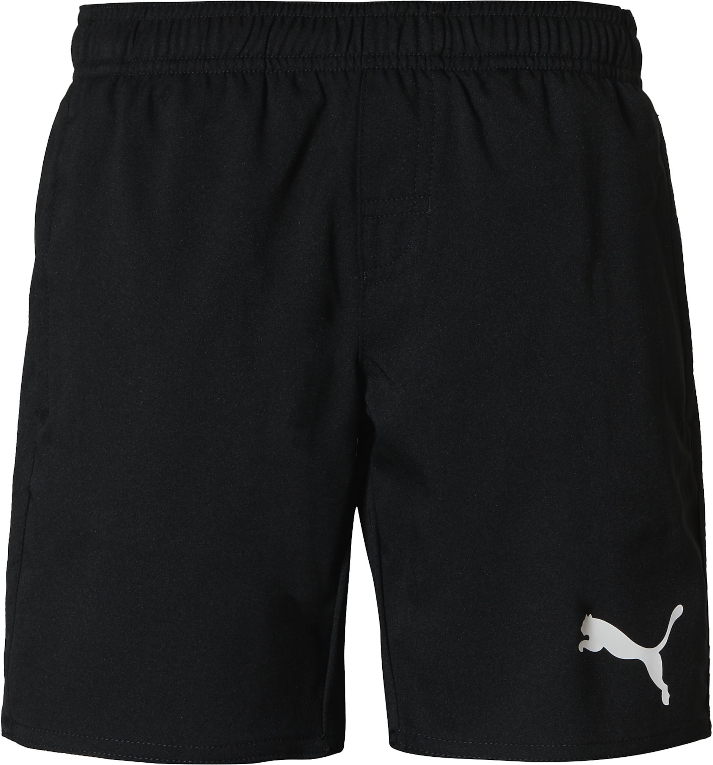 PUMA Badshorts i svart: framsida