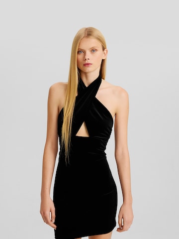 Bershka Kleid in Schwarz