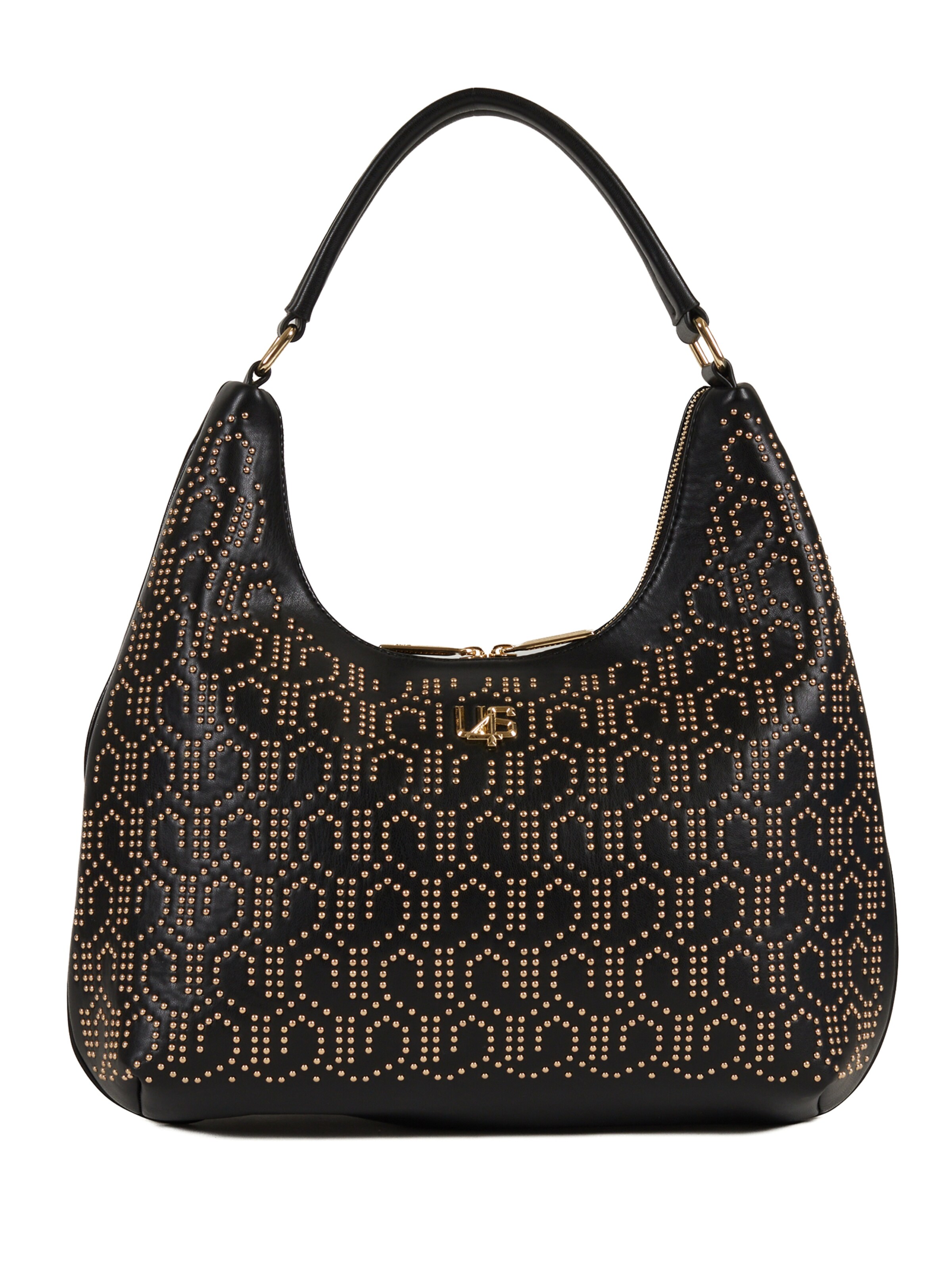 Borsa a mano di 4US PACIOTTI in nero: frontale