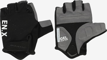 ENDURANCE Fahrradhandschuhe 'Kyrill' in Schwarz: Vorderseite