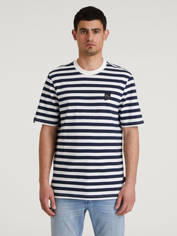 CHASIN' T-Shirt 'Beck' in Blau: Vorderseite