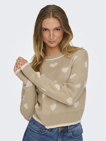 JDY Trui 'JDYRomance' in Beige