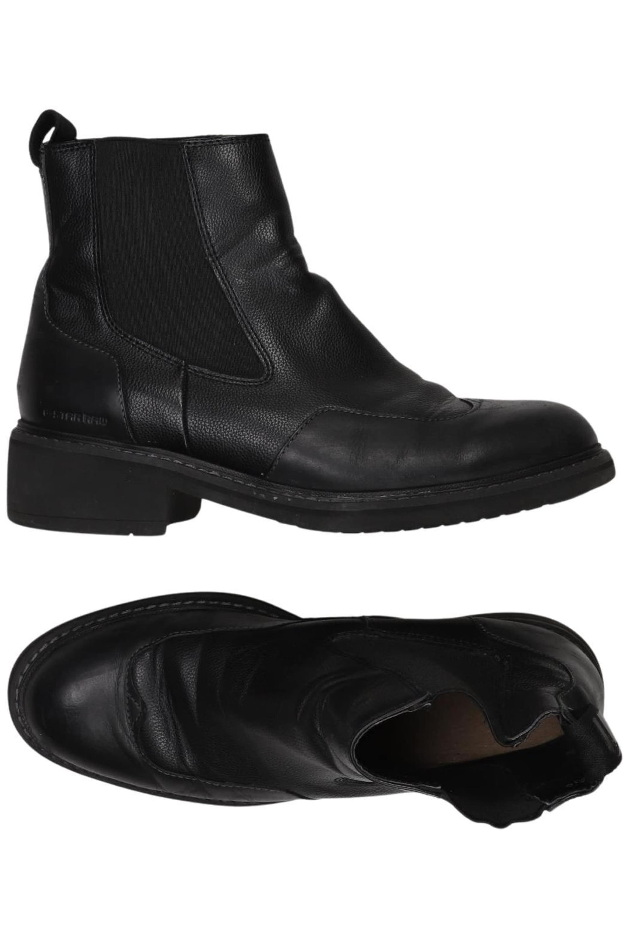G-STAR Stiefelette 39 in Schwarz: Vorderseite