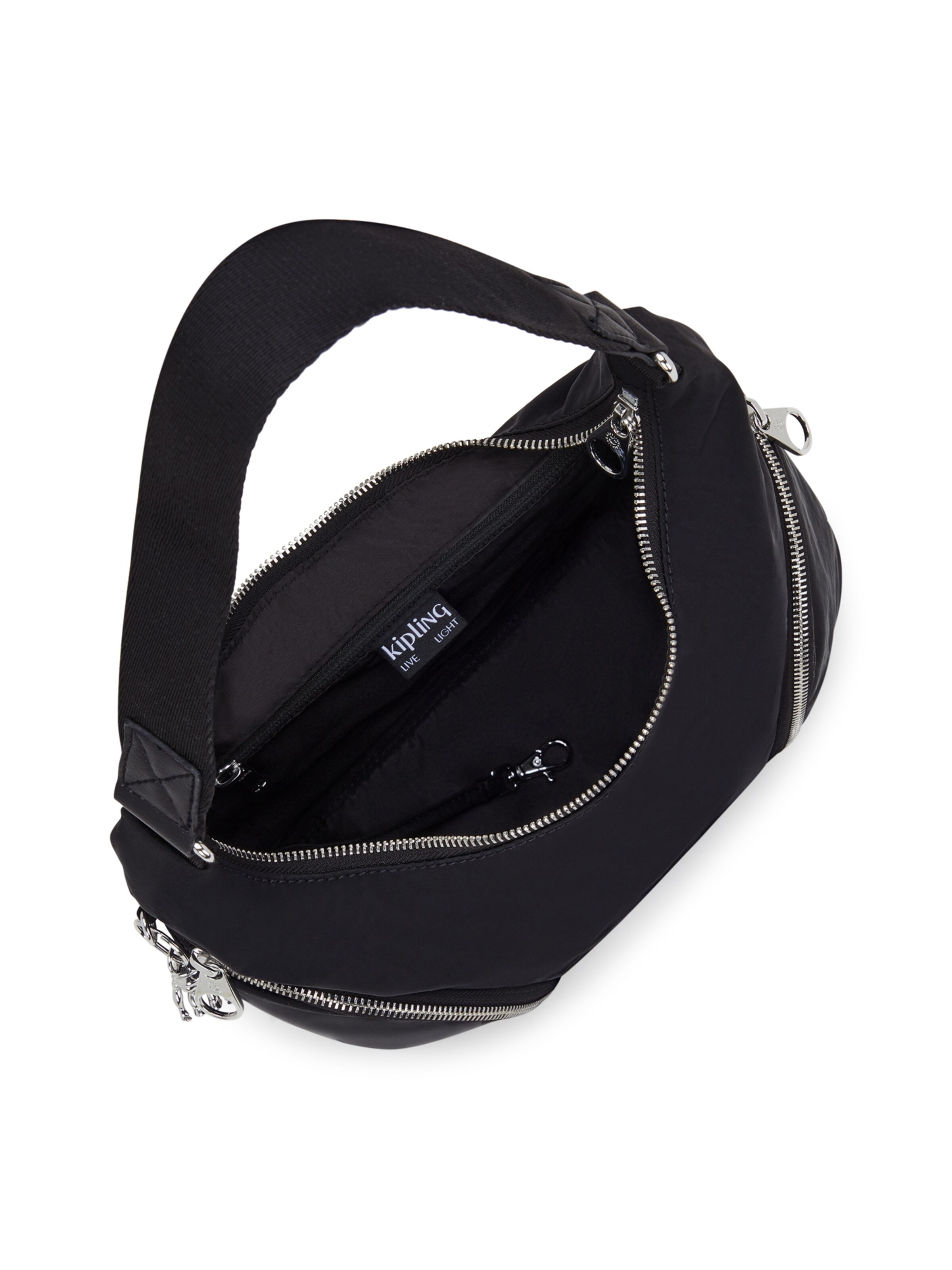 KIPLING Kabelka na rameno 'ILIE' - Čierna