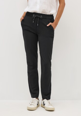CECIL Slimfit Hose 'Tracey' in Schwarz: Vorderseite