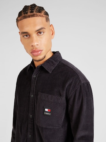 Tommy Jeans Comfort fit Overhemd in Zwart