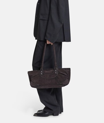 Sac bandoulière Liebeskind Berlin en marron : devant
