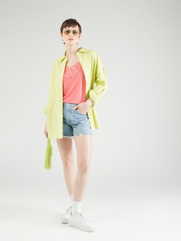 ICHI - Falda 'LIKE TO2' en naranja