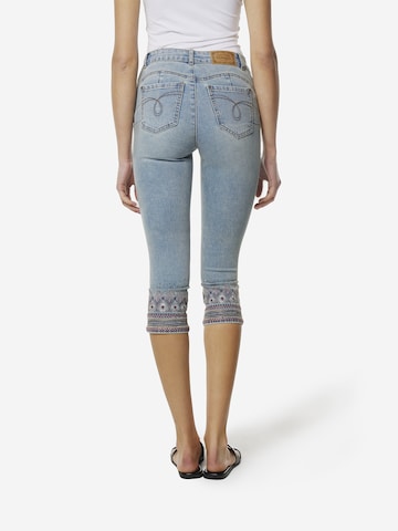 KOROSHI Slimfit Džíny – modrá