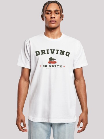 F4NT4STIC Shirt in Wit: voorkant