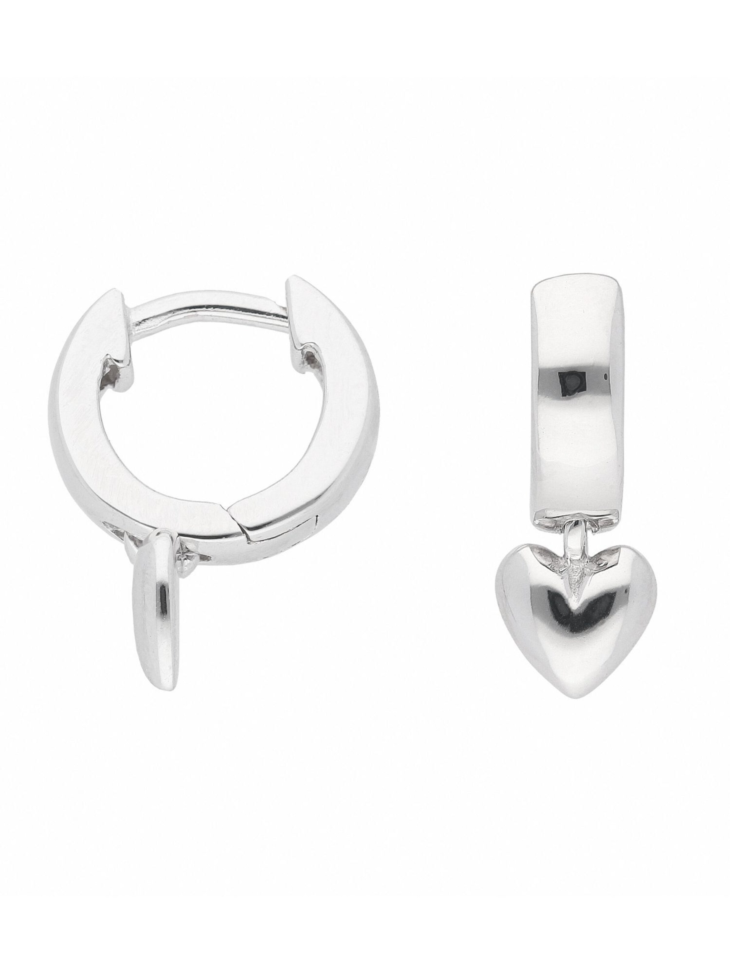 Adelia´s Ohrringe in Silber: Vorderseite