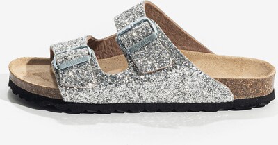 Bayton Pantolette 'Tracy' i silver, Produktvy