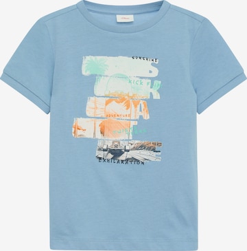 s.Oliver T-Shirt in Blau: Vorderseite