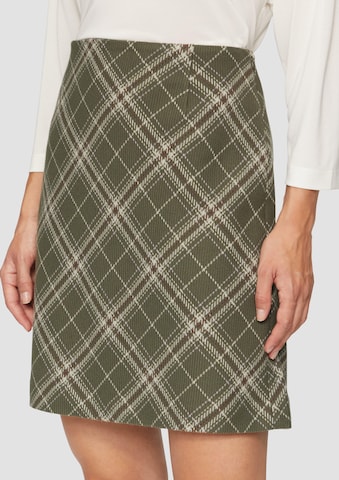 Gonna di s.Oliver in verde: frontale