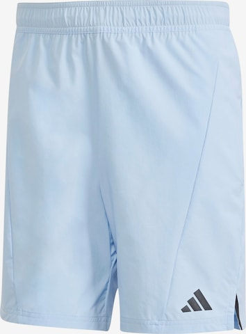 ADIDAS PERFORMANCEregular Sportske hlače 'D4T' - plava boja: prednji dio