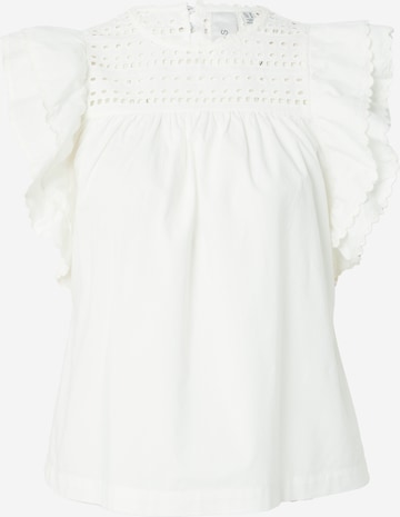 Y.A.S Blouse 'SASHI' in White: front
