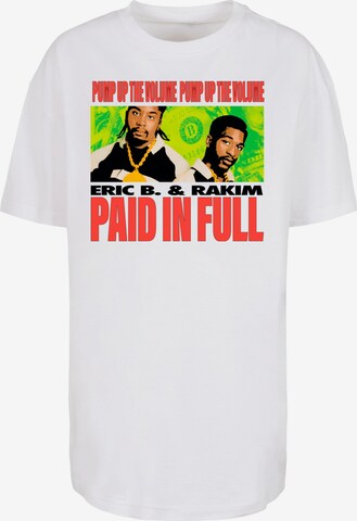 Merchcode Shirt 'Eric B & Rakim Pump up the volume' in White: front