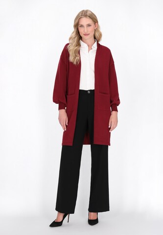 DreiMaster Klassik Knit cardigan 'Classic' in Red