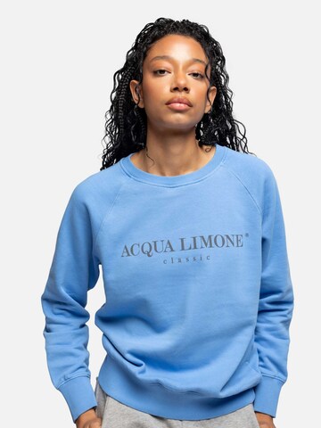 Acqua Limone Sweatshirt 'College Classic' i blå