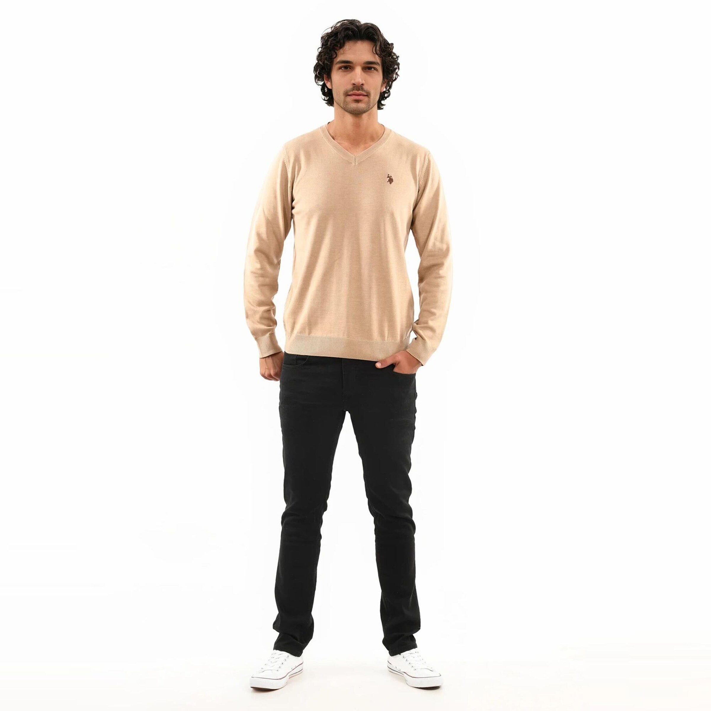U.S. POLO ASSN. Pullover in Beige