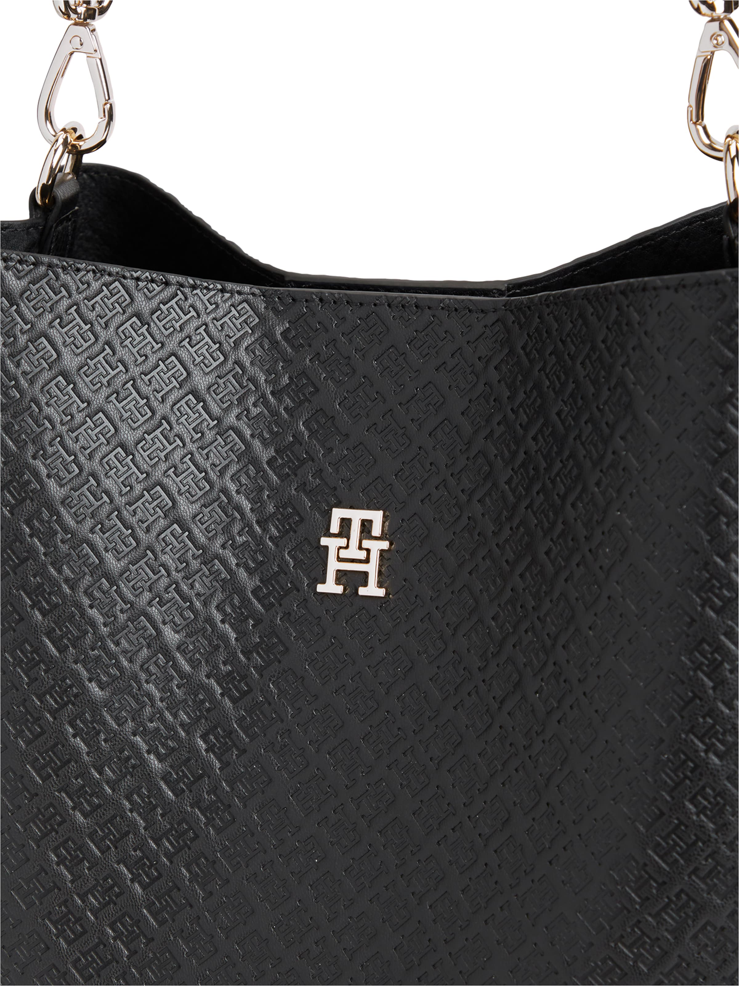 juoda TOMMY HILFIGER Rankinė ant peties 'MONO'