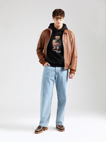 Polo Ralph Lauren Sweatshirt 'SEASONAL' in Zwart