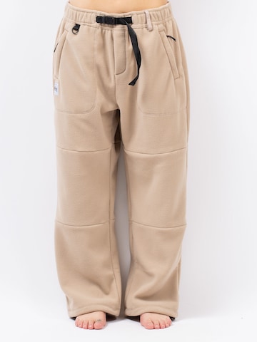Loosefit Pantalon de sport Eivy en beige : devant